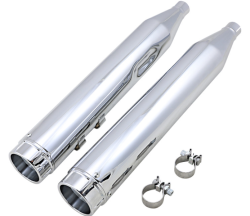 Vance & Hines - Vance & Hines 4.5 Inch Torquer 450 Slip-On Muffler - Chrome - Twin Cam Touring - Image 4