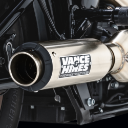 Vance & Hines - Vance & Hines Supersport 2 Into 1 Exhaust - Brushed - M8 Softail - Image 3