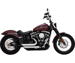 Vance & Hines - Vance & Hines Shortshots Staggered PCX Exhaust - Chrome - M8 Softail Street Bob Heritage Low Rider ST - Image 2