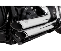 Vance & Hines - Vance & Hines Shortshots Staggered PCX Exhaust - Chrome - M8 Softail Street Bob Heritage Low Rider ST - Image 3