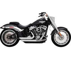 Vance & Hines - Vance & Hines Shortshots Staggered PCX Exhaust - Chrome - M8 Softail Fat Boy Breakout FXDR - Image 2