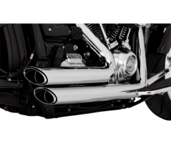 Vance & Hines - Vance & Hines Shortshots Staggered PCX Exhaust - Chrome - M8 Softail Fat Boy Breakout FXDR - Image 3