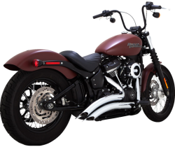 Vance & Hines - Vance & Hines Big Radius PCX Exhaust - Chrome - M8 Softail Street Bob Heritage Low Rider ST - Image 1