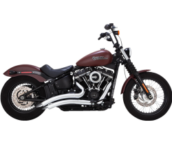 Vance & Hines - Vance & Hines Big Radius PCX Exhaust - Chrome - M8 Softail Street Bob Heritage Low Rider ST - Image 2