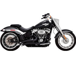 Vance & Hines - Vance & Hines Big Radius PCX Exhaust - Matte Black - M8 Softail Fat Boy Breakout FXDR - Image 2