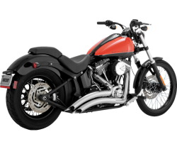 Vance & Hines - Vance & Hines Big Radius PCX Exhaust - Chrome - 2010-2017 Softail - Image 1