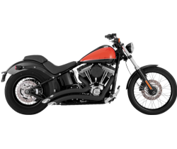 Vance & Hines - Vance & Hines Big Radius PCX Exhaust - Matte Black - 2010-2017 Softail - Image 2