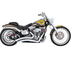 Vance & Hines - Vance & Hines Big Radius PCX Exhaust - Chrome - 2013-2017 Breakout - Image 2