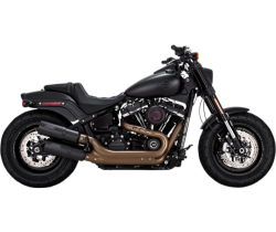 Vance & Hines - Vance & Hines Hi-Output Slip-On Muffler - Black - M8 Fat Bob - Image 2