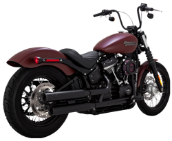 Vance & Hines - Vance & Hines 3 Inch Eliminator 300 PCX Slip-On Muffler - Black - M8 Softail Fat Boy Breakout - Image 1