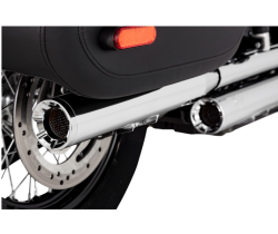 Vance & Hines - Vance & Hines 3 Inch Eliminator 300 PCX Slip-On Muffler - Chrome - M8 Softail Heritage - Image 3