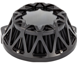 Arlen Ness - Arlen Ness Crossfire Air Cleaner - Black - Milwaukee-8 - Image 2