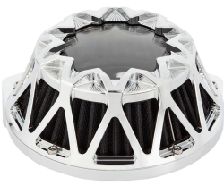 Arlen Ness - Arlen Ness Crossfire Air Cleaner - Chrome - Milwaukee-8 - Image 2