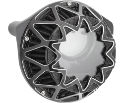 Arlen Ness - Arlen Ness Crossfire Air Cleaner - Black with Machined Accents - Milwaukee-8 - Image 1