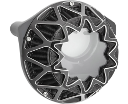 Arlen Ness - Arlen Ness Crossfire Air Cleaner - Black with Machined Accents - XL Sportster - Image 1