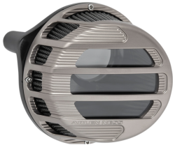 Arlen Ness - Arlen Ness Sidekick Air Cleaner - Titanium - Milwaukee-8 - Image 1