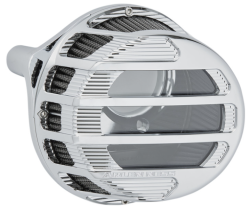 Arlen Ness - Arlen Ness Sidekick Air Cleaner - Chrome - Twin Cam FBW - Image 1