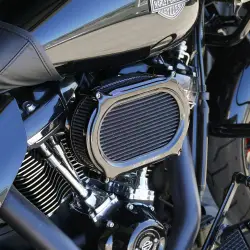 Fuel Moto - Arlen Ness Stage II Performance Air Filter - Black - Milwaukee-8 - Image 5