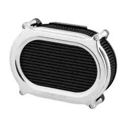 Fuel Moto - Arlen Ness Stage II Performance Air Filter - Chrome - Milwaukee-8 - Image 2