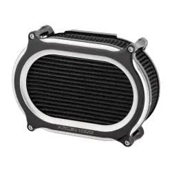 Fuel Moto - Arlen Ness Stage II Performance Air Filter - Black Contrast Cut - Milwaukee-8 - Image 2