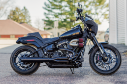 Firebrand - Firebrand Grand Prix 2 Into 1 Race Only Exhaust - Black - M8 Softail - Image 3