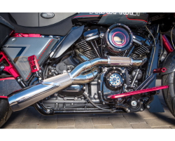 Trask Performance - Trask Assault Charge High-Flow Air Cleaner - Gloss Black - Twin Cam Cable Operated Models - Image 3