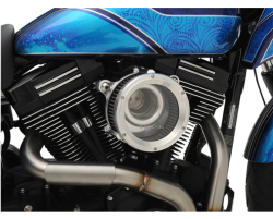 Trask Performance - Trask Assault Charge High-Flow Air Cleaner - Raw - Twin Cam Cable Operated Models - Image 1