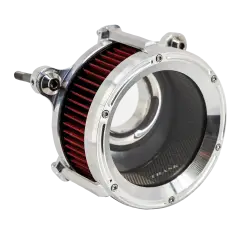 Trask Performance - Trask Assault Charge High-Flow Air Cleaner - Chrome - Twin Cam Cable Operated Models - Image 1