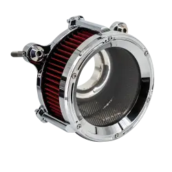 Trask Performance - Trask Assault Charge High-Flow Air Cleaner - Raw - Twin Cam Throttle by Wire Models - Image 1