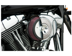 Arlen Ness - Arlen Ness Big Sucker Stage 1 Air Cleaner - Chrome - Twin Cam Touring, FLST, FXDLS (FBW) - Image 1