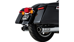 Vance & Hines - Vance & Hines Eliminator Supersport Slip-On Mufflers - Chrome - M8 Touring - Image 1