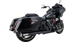 Vance & Hines - Vance & Hines Eliminator Supersport Slip-On Mufflers - Black - M8 Touring - Image 2