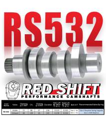 Zipper's - Zipper's Red Shift 532 Gen 2 M8 Camshaft - Image 2