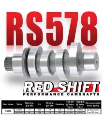 Zipper's - Zipper's Red Shift 578 M8 Camshaft with Pushrods & Kit - Image 2