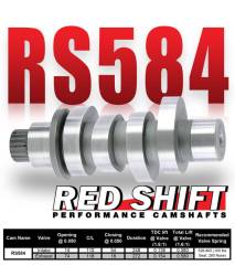 Zipper's - Zipper's Red Shift 584 M8 Camshaft with Pushrods & Kit - Image 2